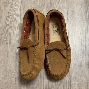 UGG Ryder Jungle Suede Moccasin Kids size 2